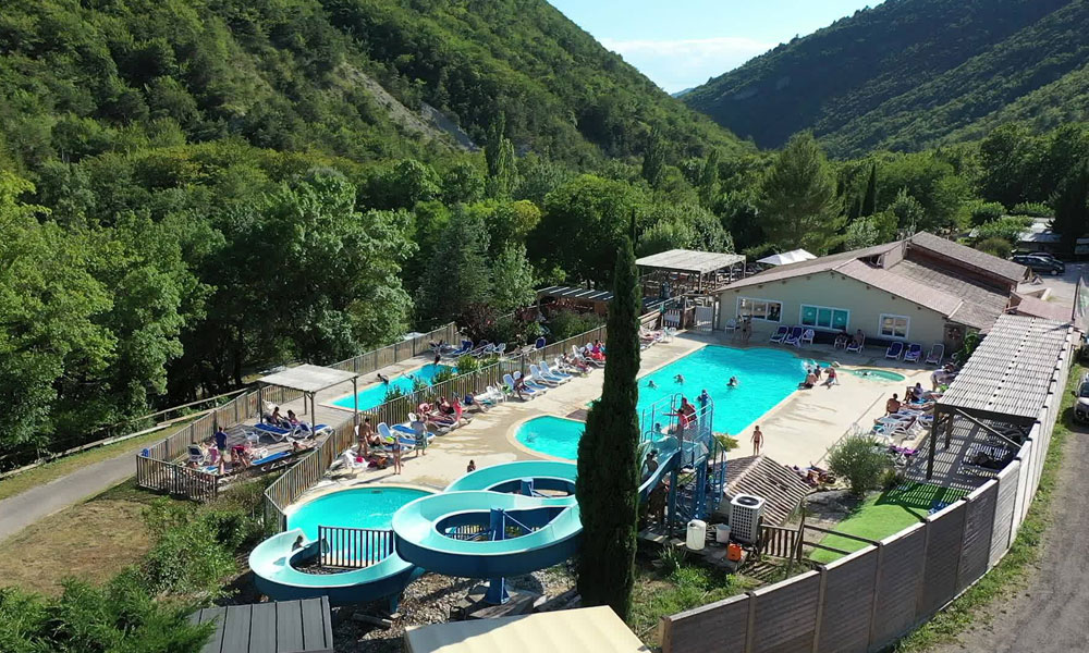 Camping sites et paysages la source du Jabron