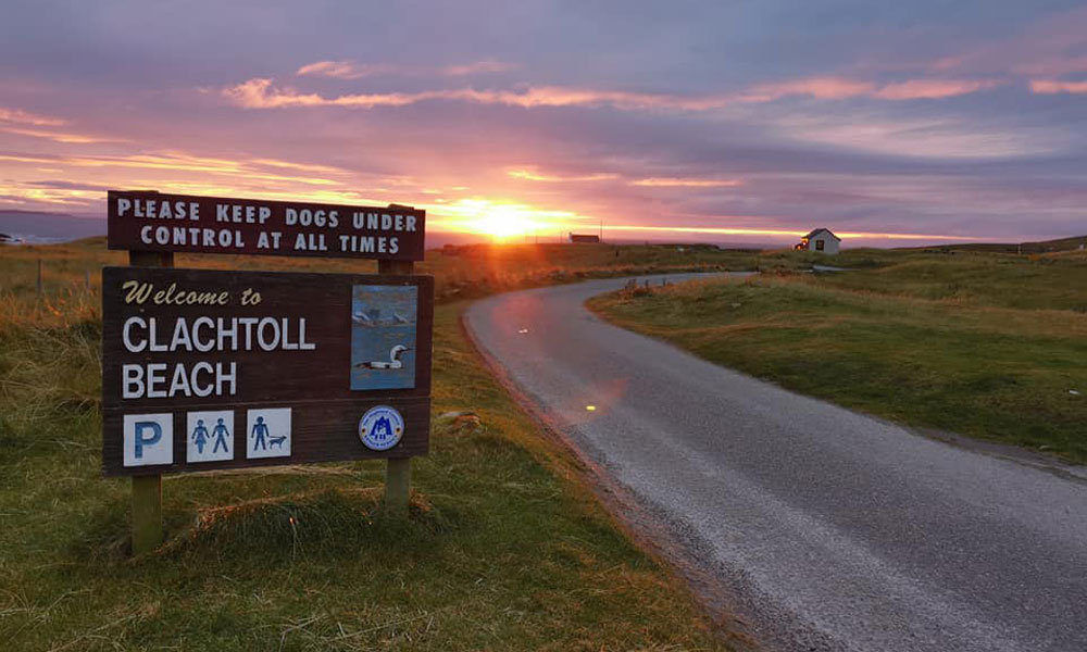 Clachtoll Beach Campsite